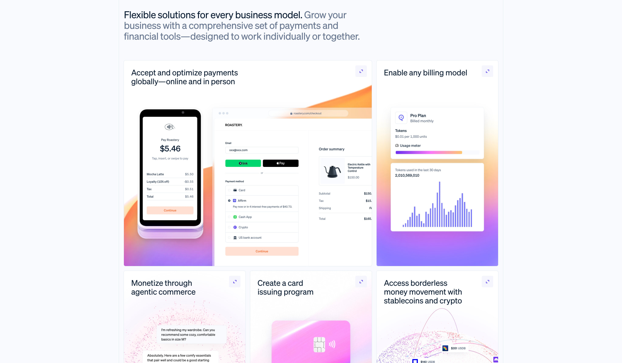 Stripe | Financial Infrastructure to Grow Your Revenue captured website design
