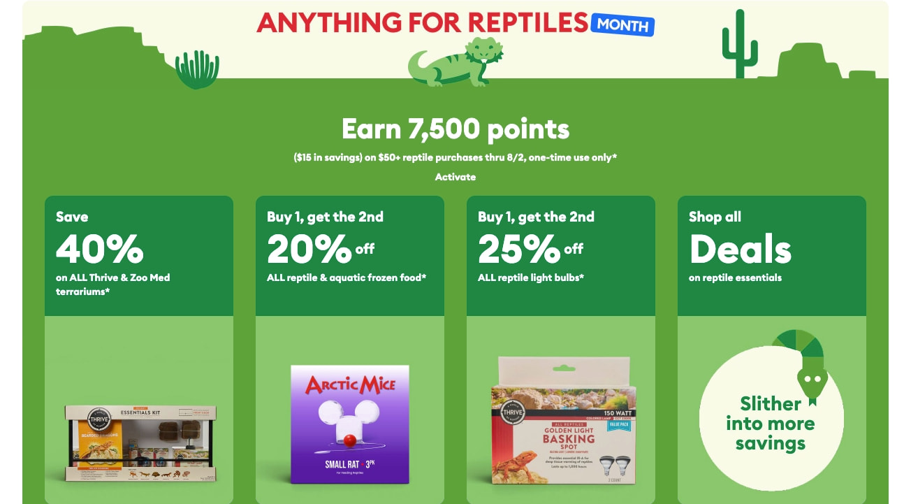 Pet Supplies, Accessories, and Pet Food - Pet Stores | PetSmart captured website design