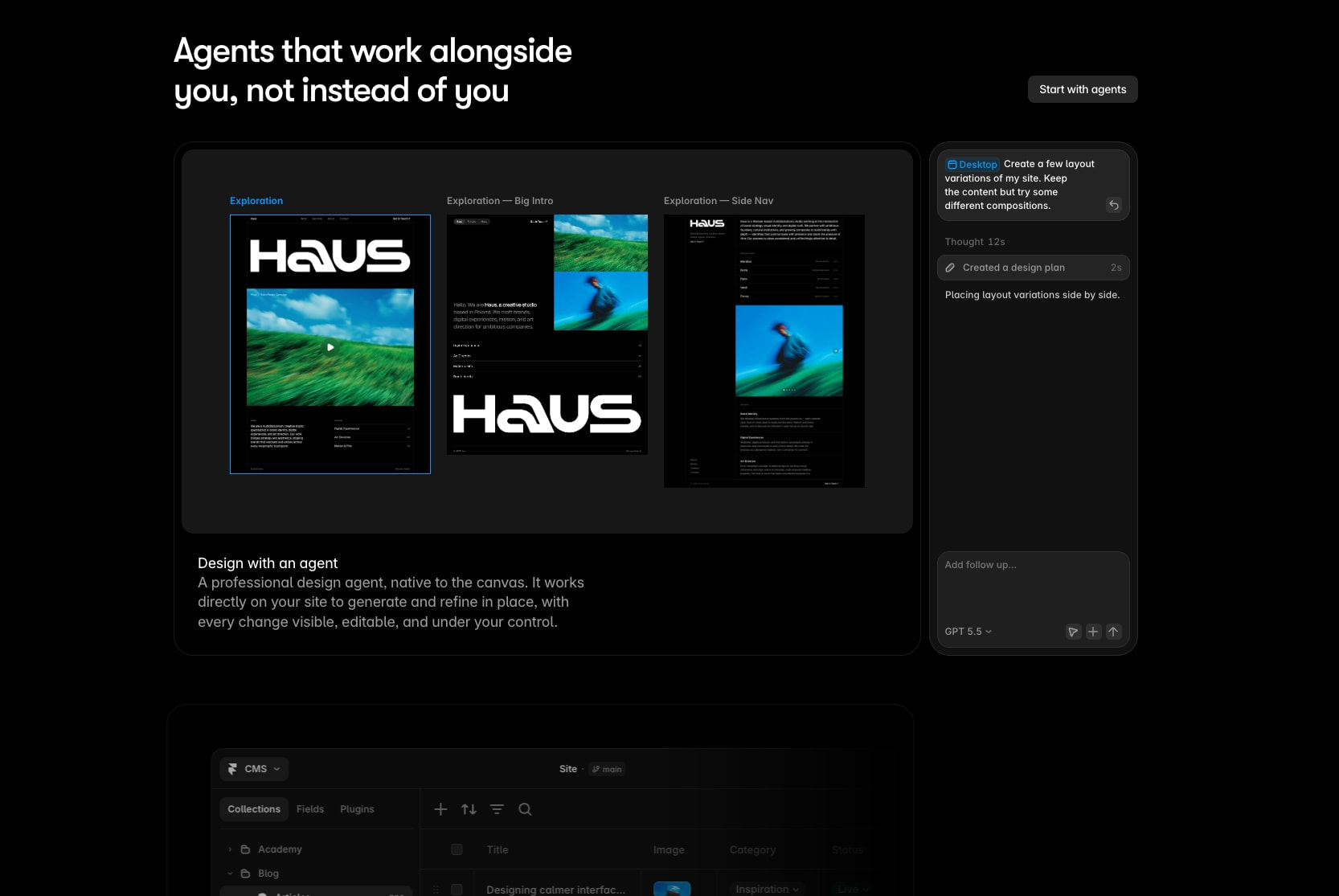 Framer: AI website builder for professional sites captured website design