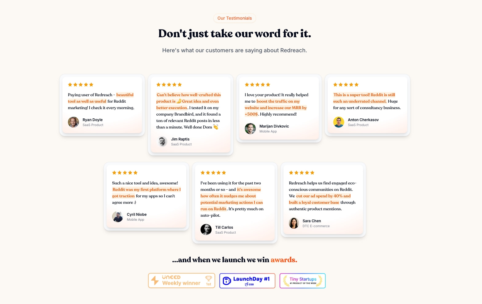 Redreach: AI-Powered Reddit Lead Generation Tool | Redreach: AI-Powered Reddit Lead Generation Tool captured website design