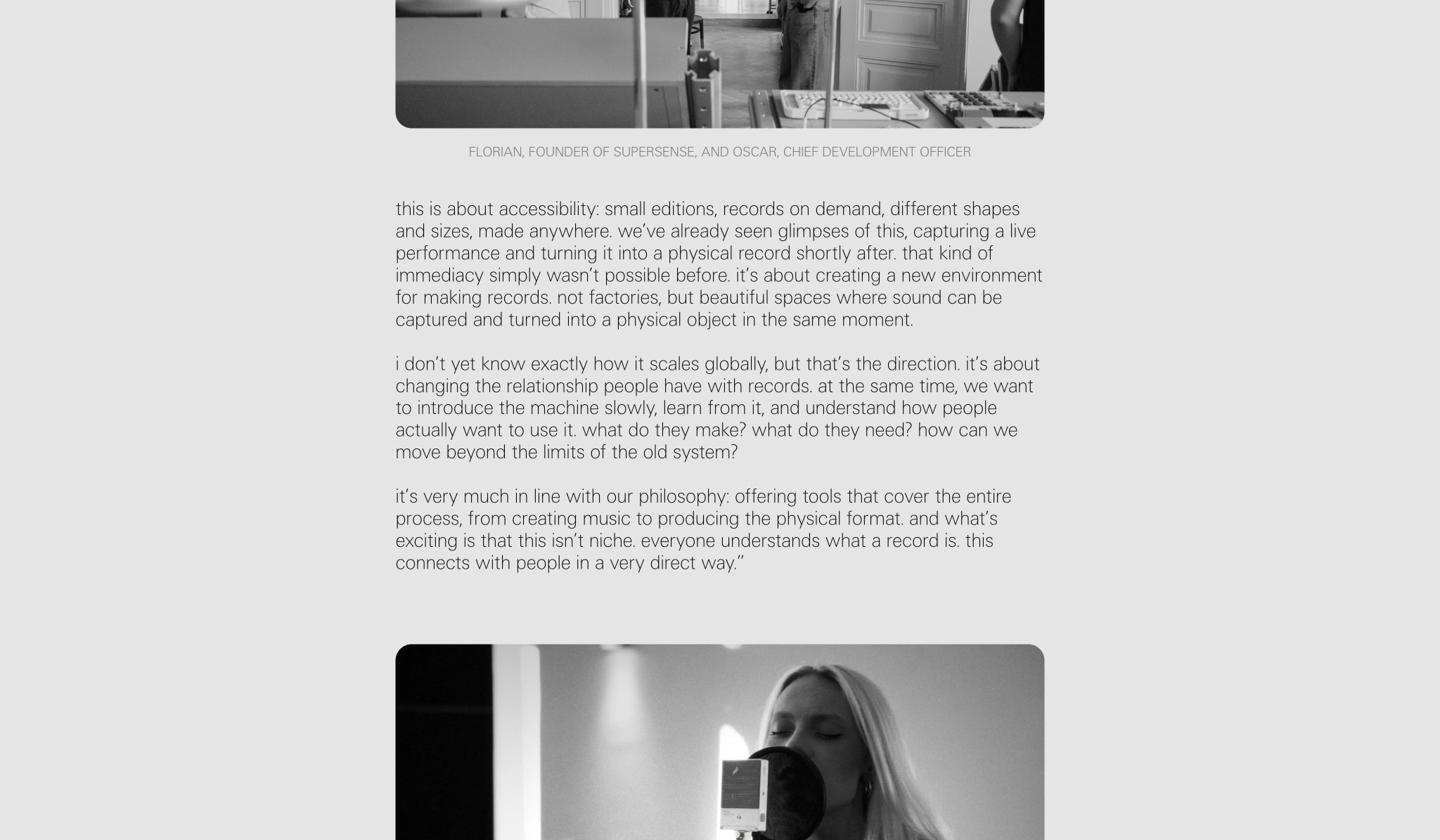 now - teenage engineering captured website design