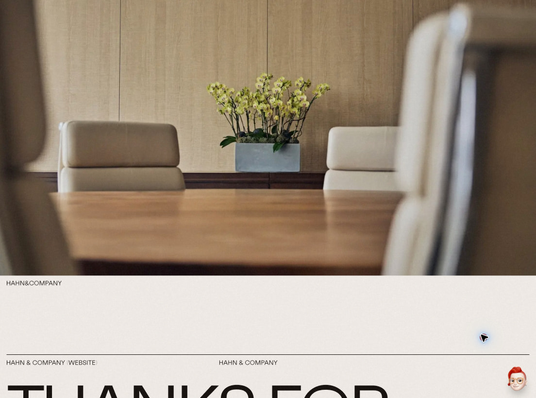 DFY® | Hahn & Company captured website design