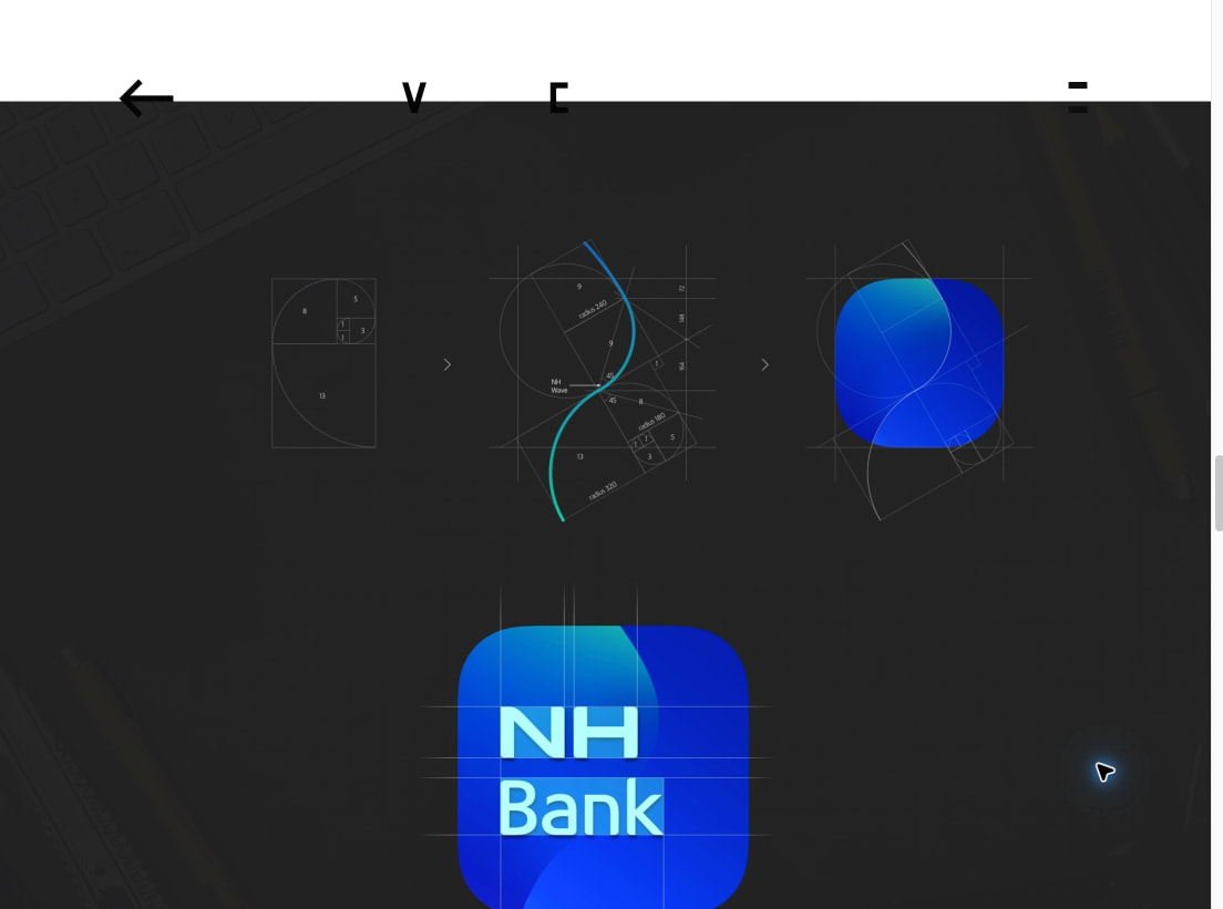 일관된 브랜드 경험을 위한 NH농협금융의 모바일 UI/UX 표준을 수립하다 | Works | Practical UX VinylC captured website design