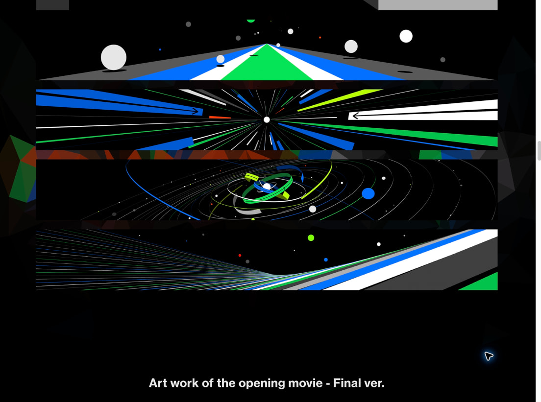 NAVER Dan23 Conference Movie Package 2023 - COSMIC RAY _ Newmedia Digital Design Company captured website design