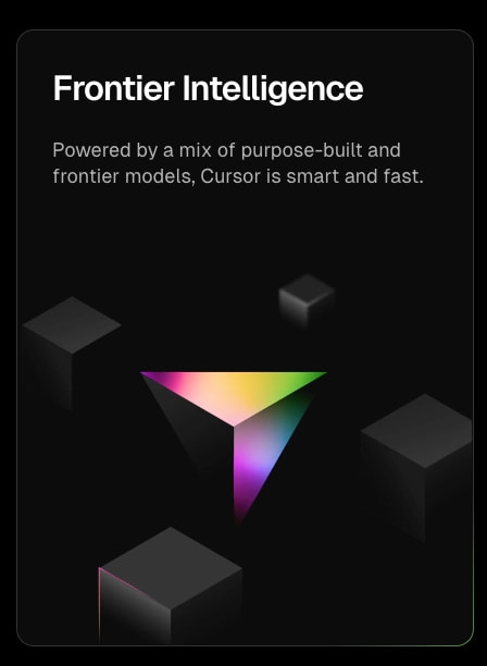 Cursor - The AI Code Editor captured website design