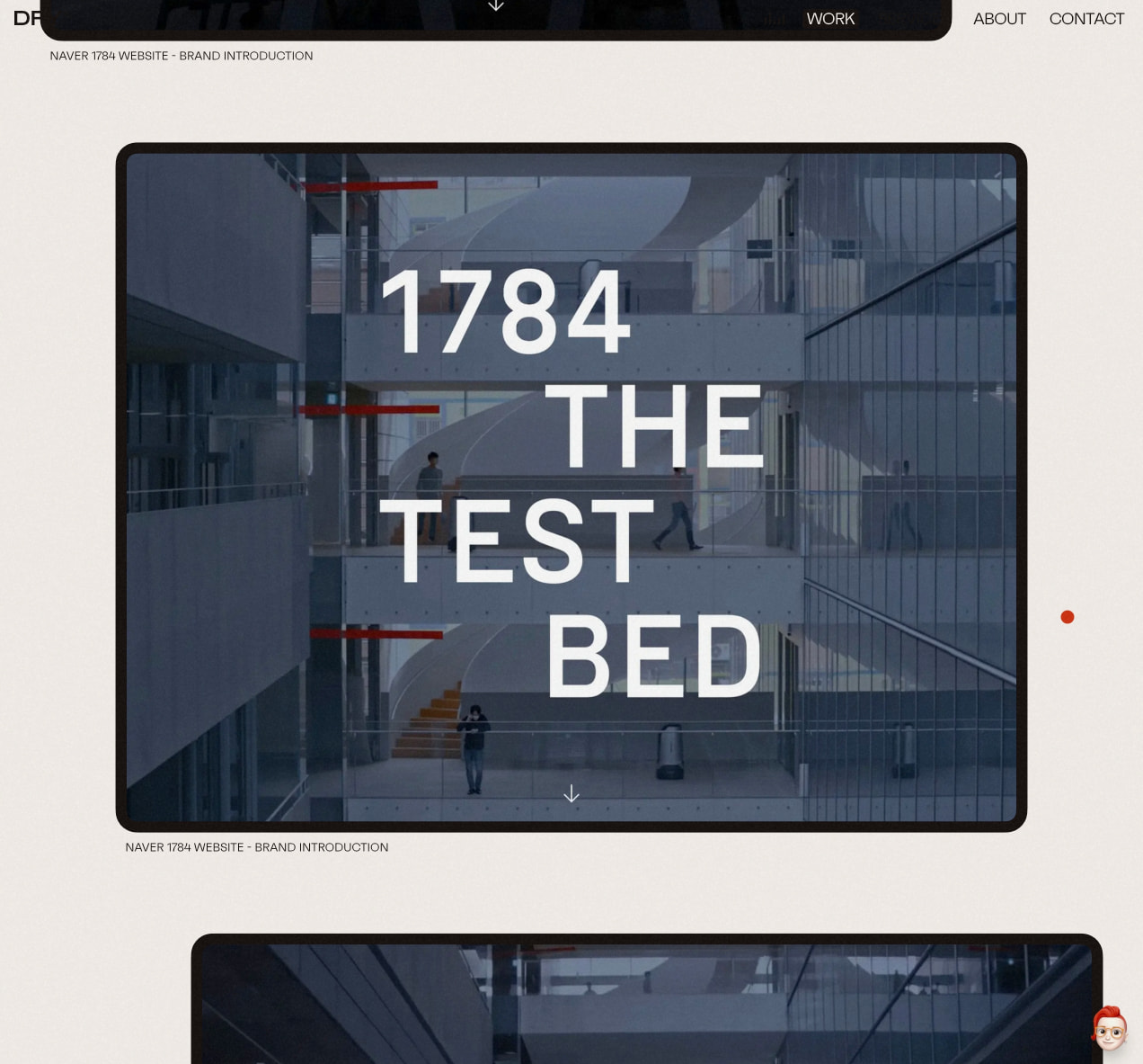 DFY® | NAVER 1784 captured website design
