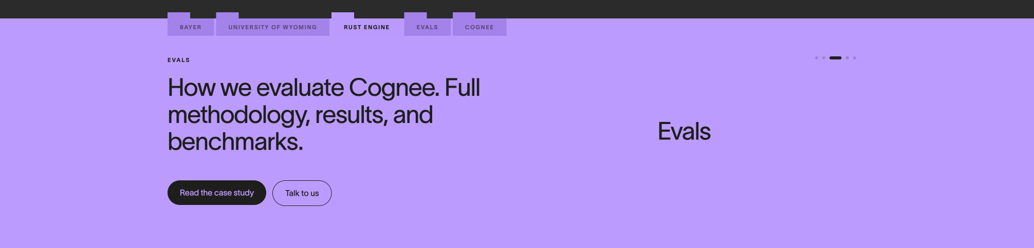 Cognee - Open-Source Agent Memory Platform captured website design
