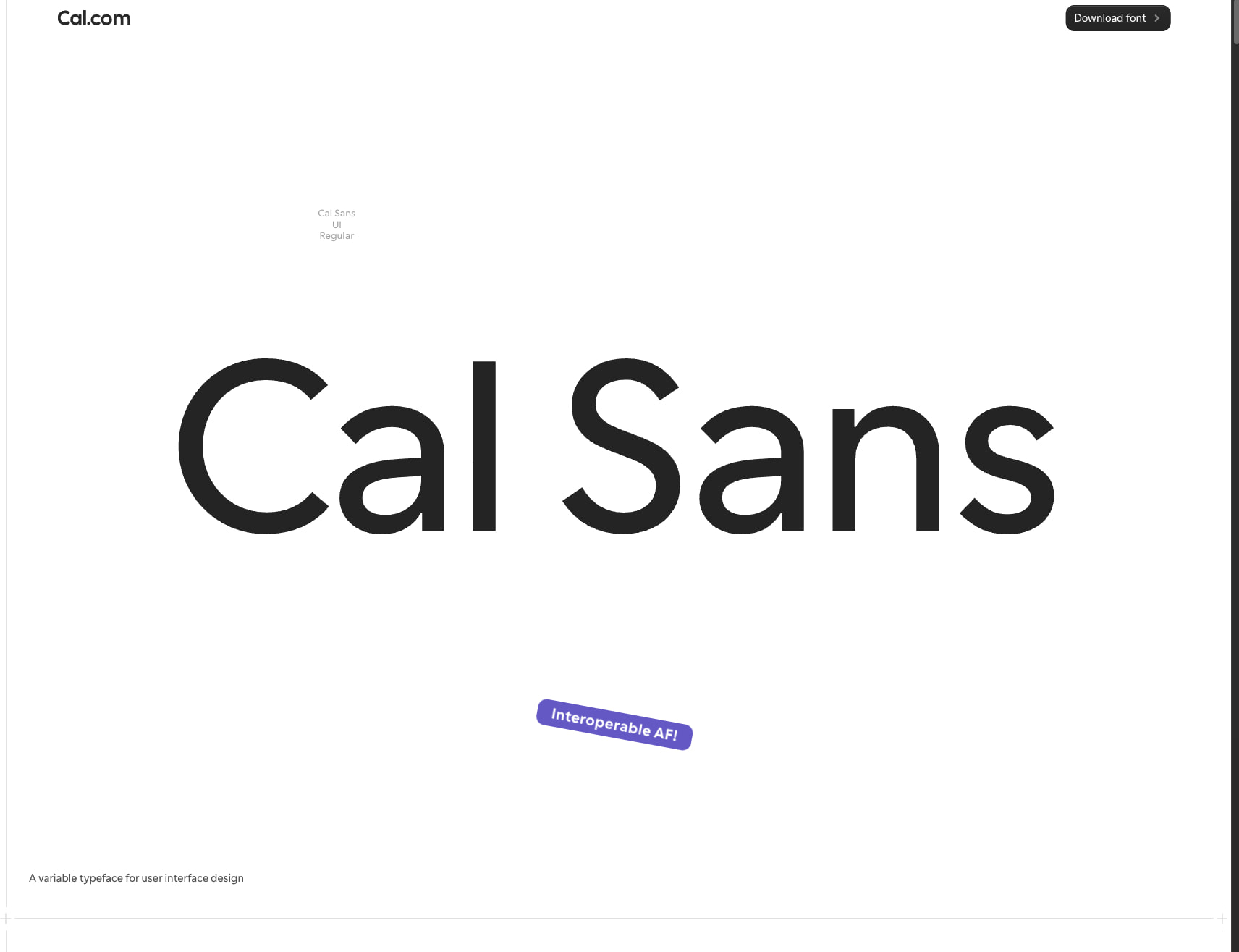 Captured design matching cal.com captured website design