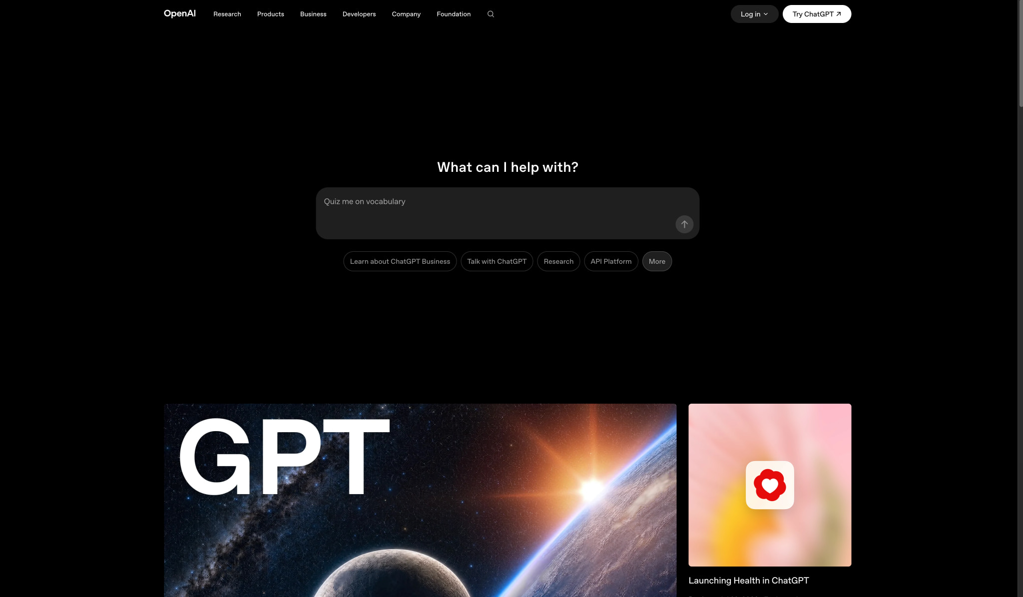 OpenAI | Research & Deployment captured website design