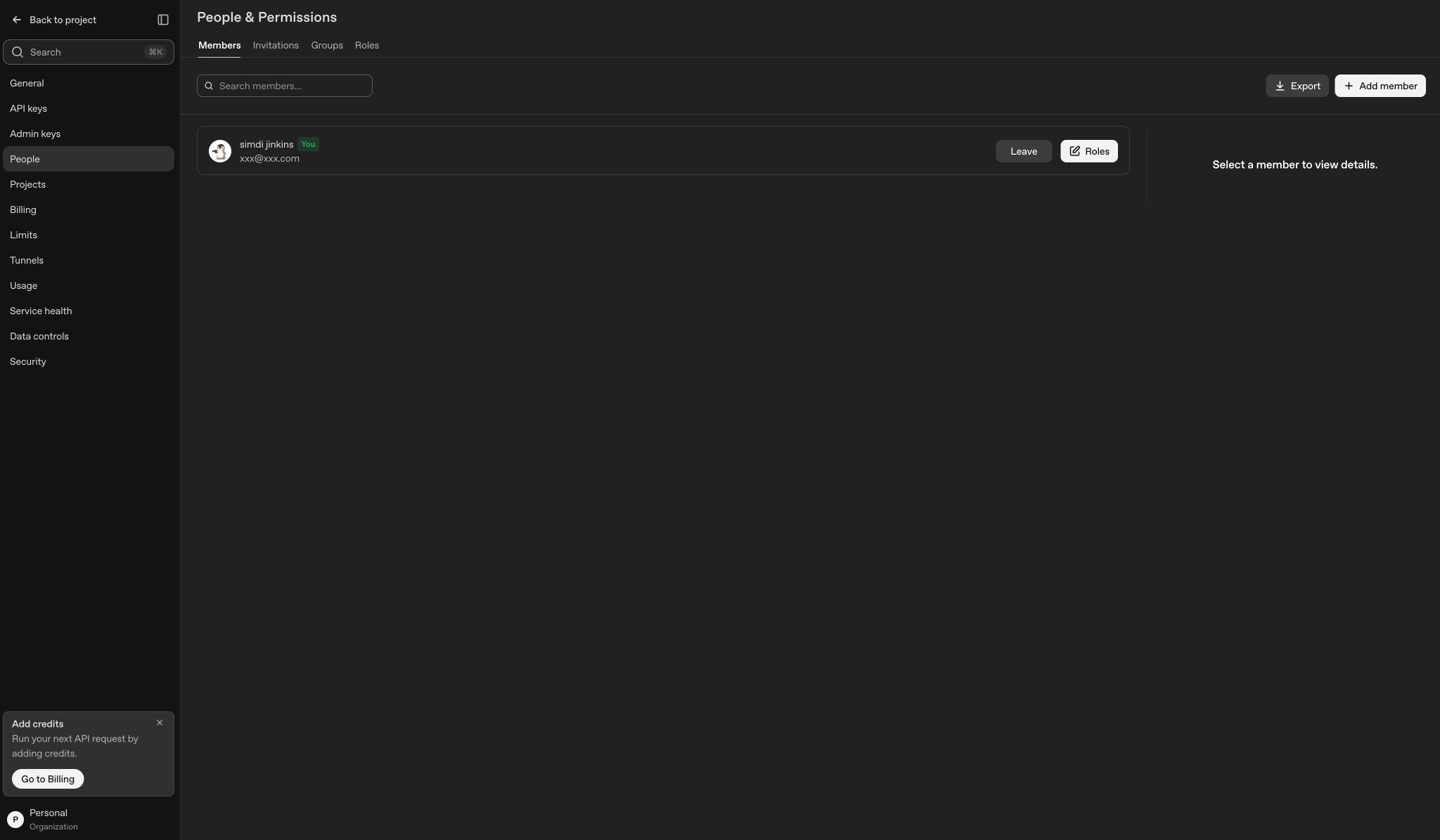 Billing overview - OpenAI API captured website design