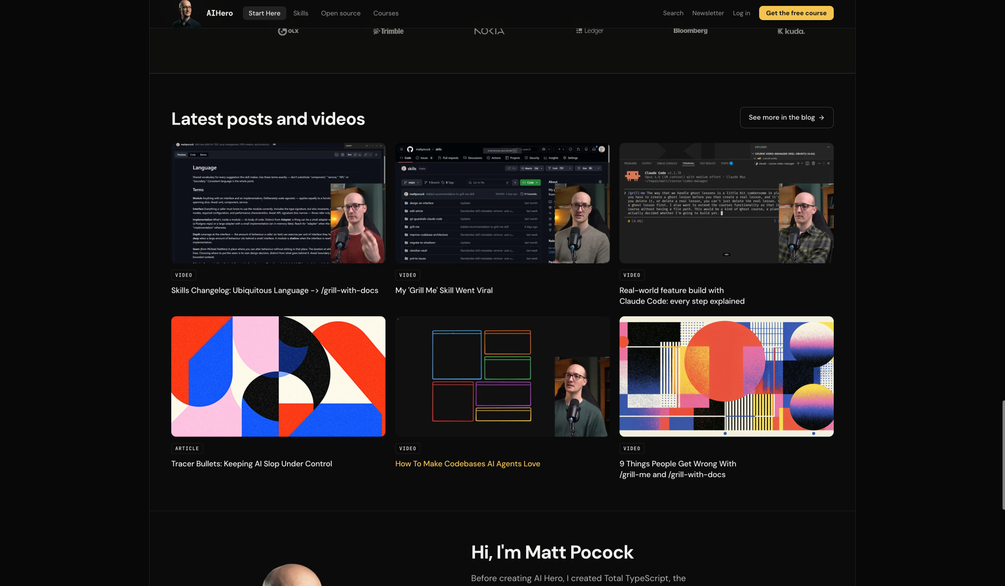 Portrait-led signup section with a large headline, dark form card, and yellow submit button captured website design