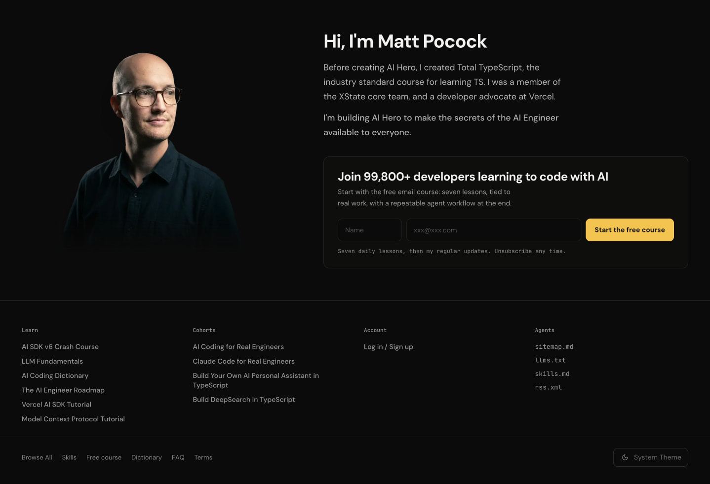 Latest posts grid with video thumbnails, article cards, and a compact dark header captured website design