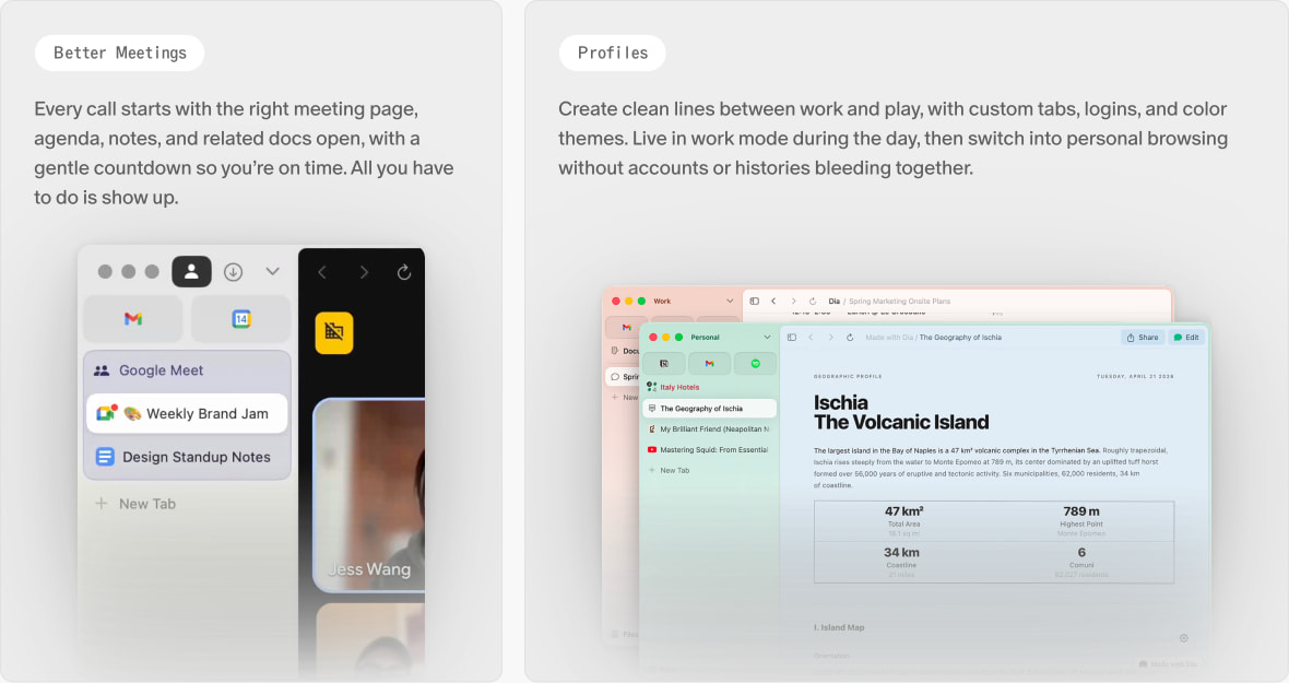 Centered home hero with huge serif headline and horizon wash captured website design