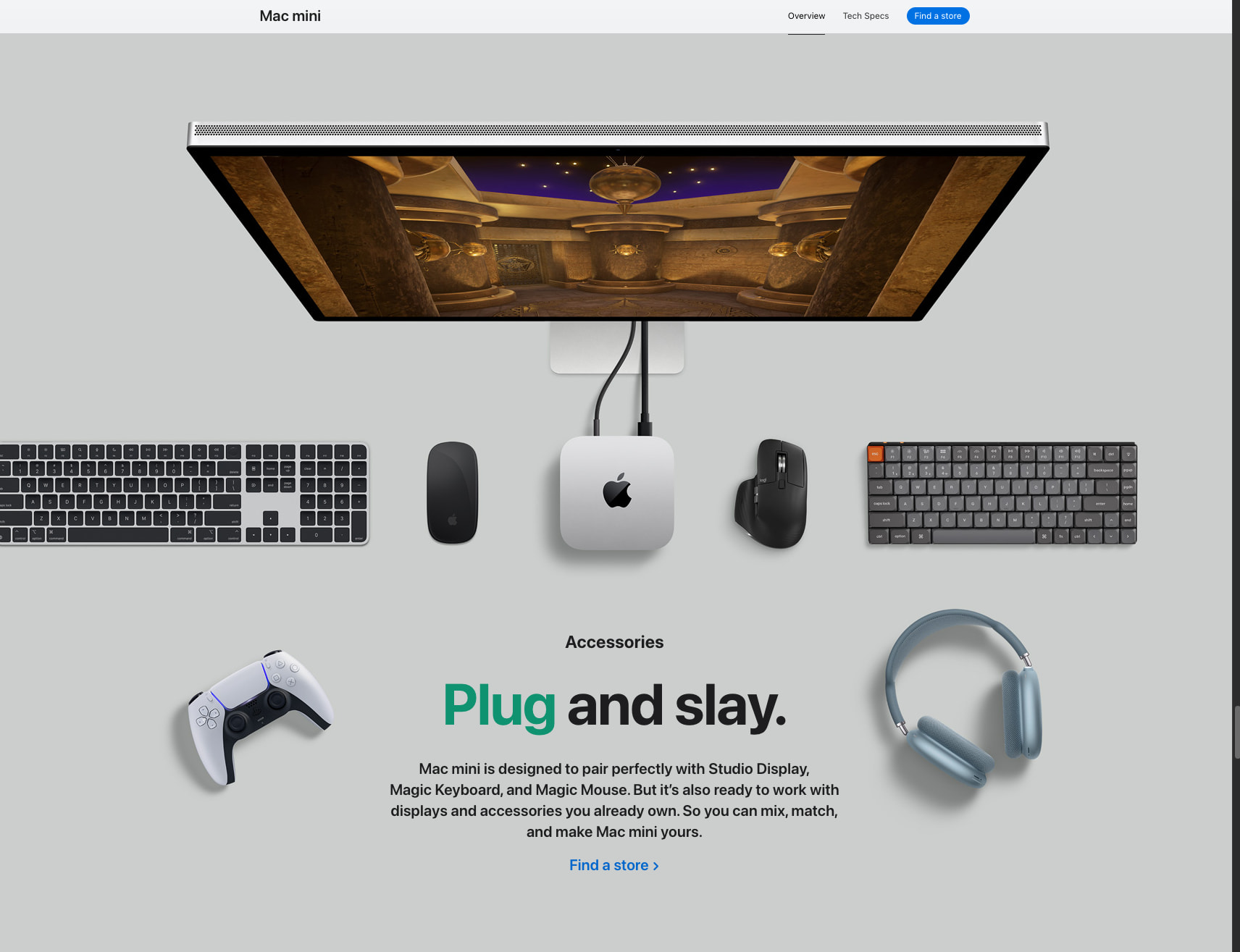 Mac mini - Apple (NG) captured website design