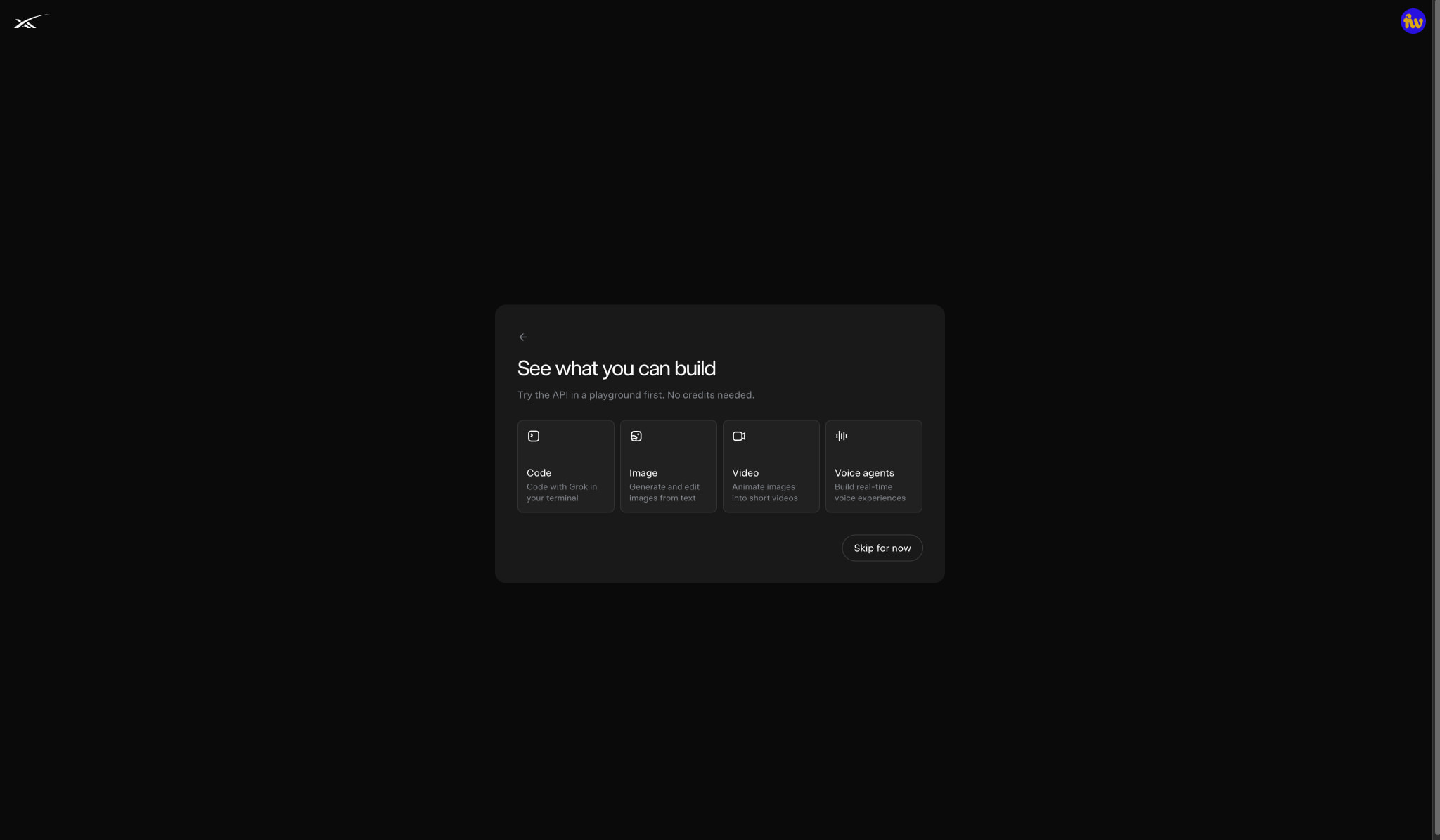 Welcome | SpaceXAI Console captured website design