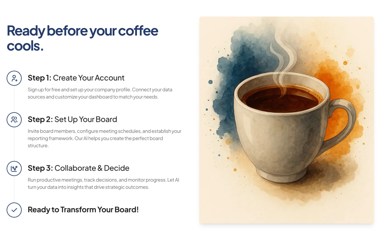 Captured design matching imboard.ai captured website design