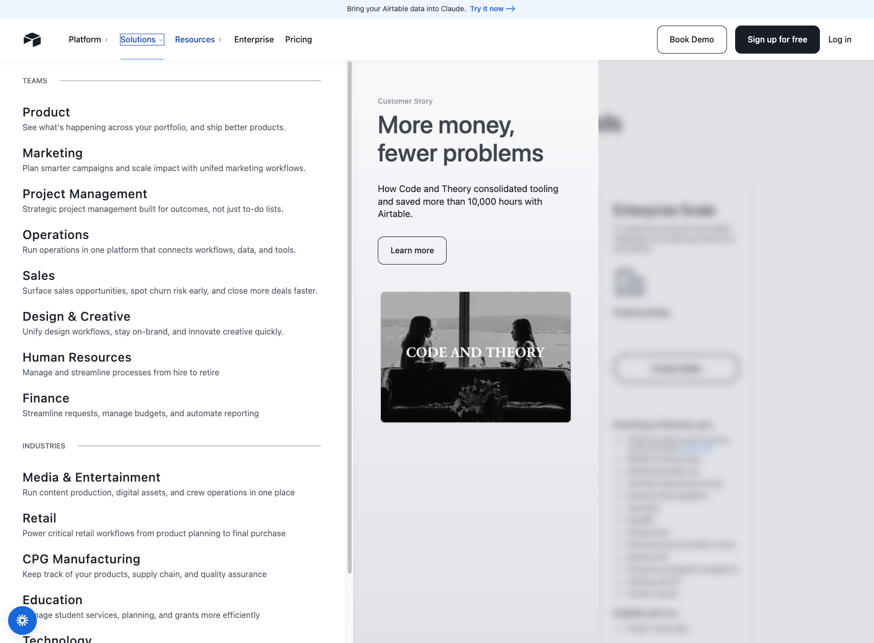 Airtable Pricing | Compare Plans, Features & Costs captured website design