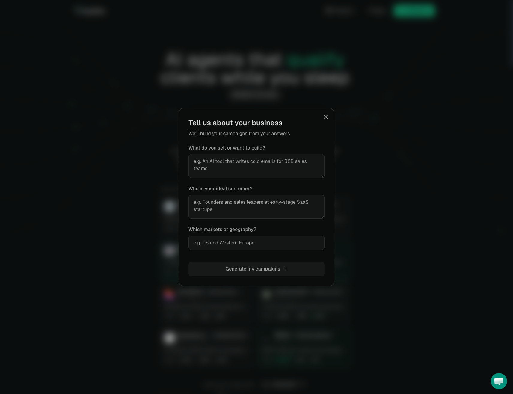 AutoGTM by Explee — 24/7 AI-agent, that finds clients while you sleep captured website design