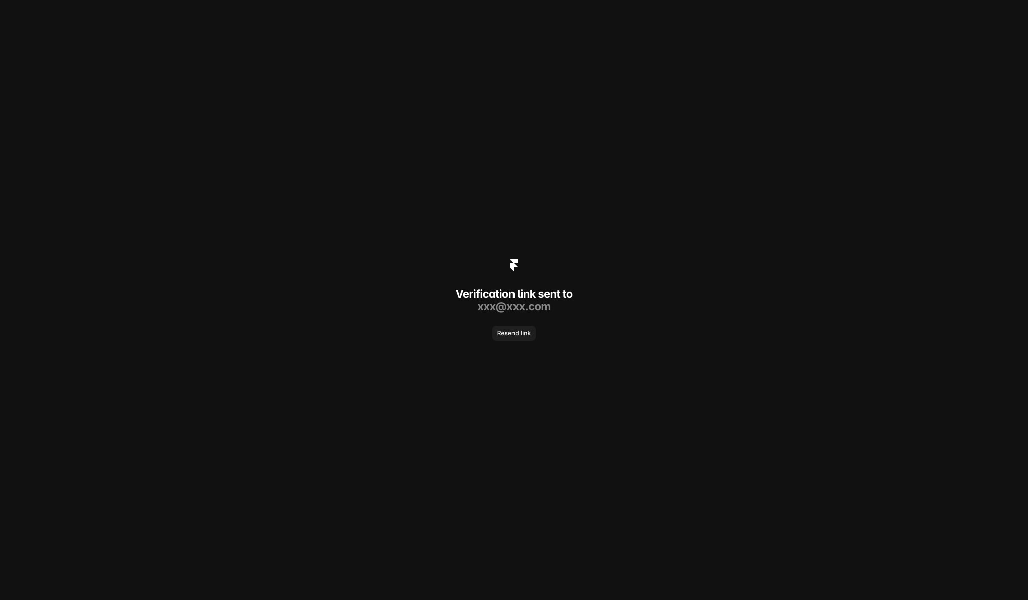 Verify email – Framer captured website design