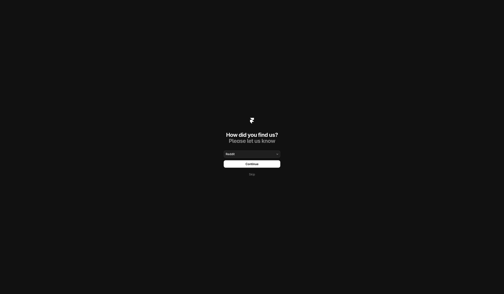 Survey – Framer captured website design