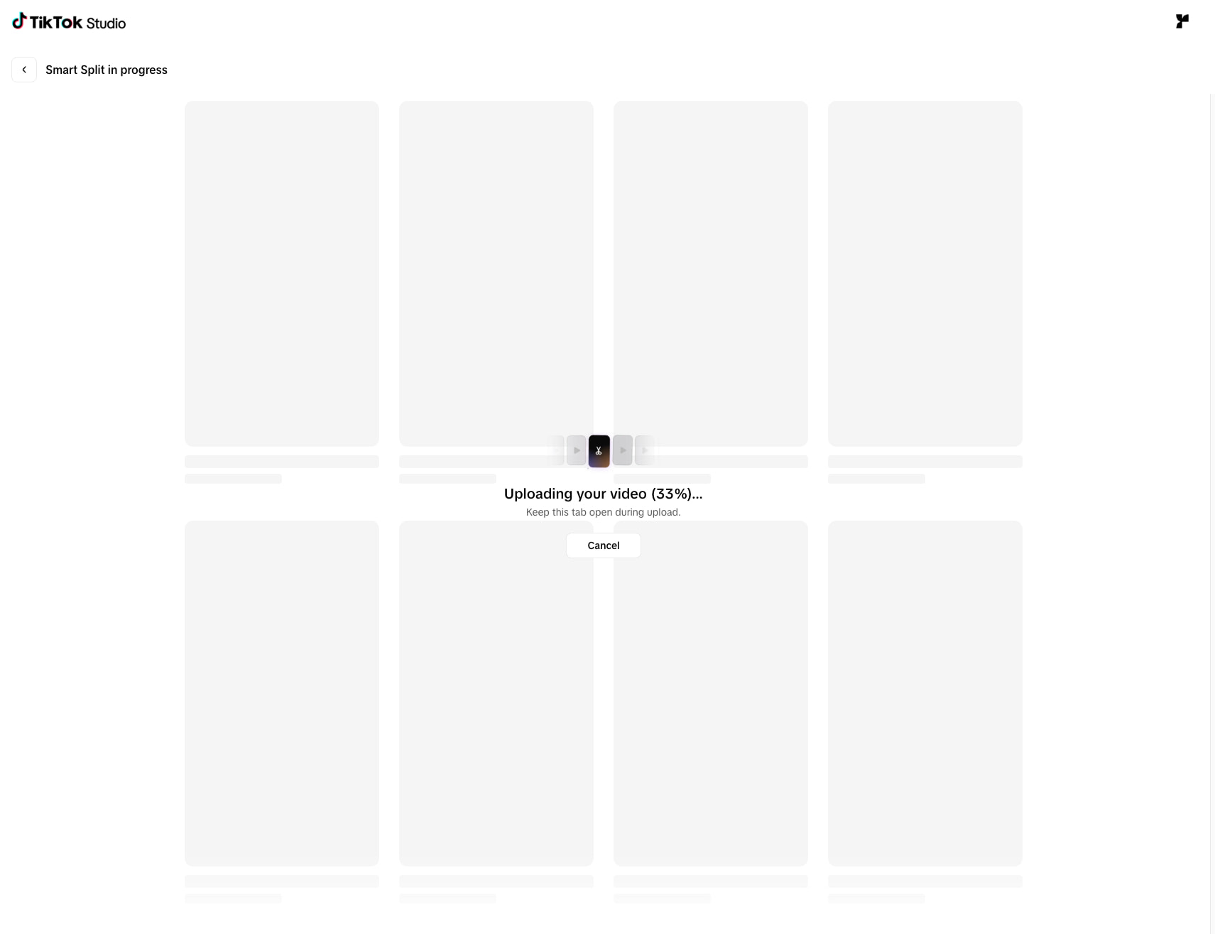 Smart Split captured website design