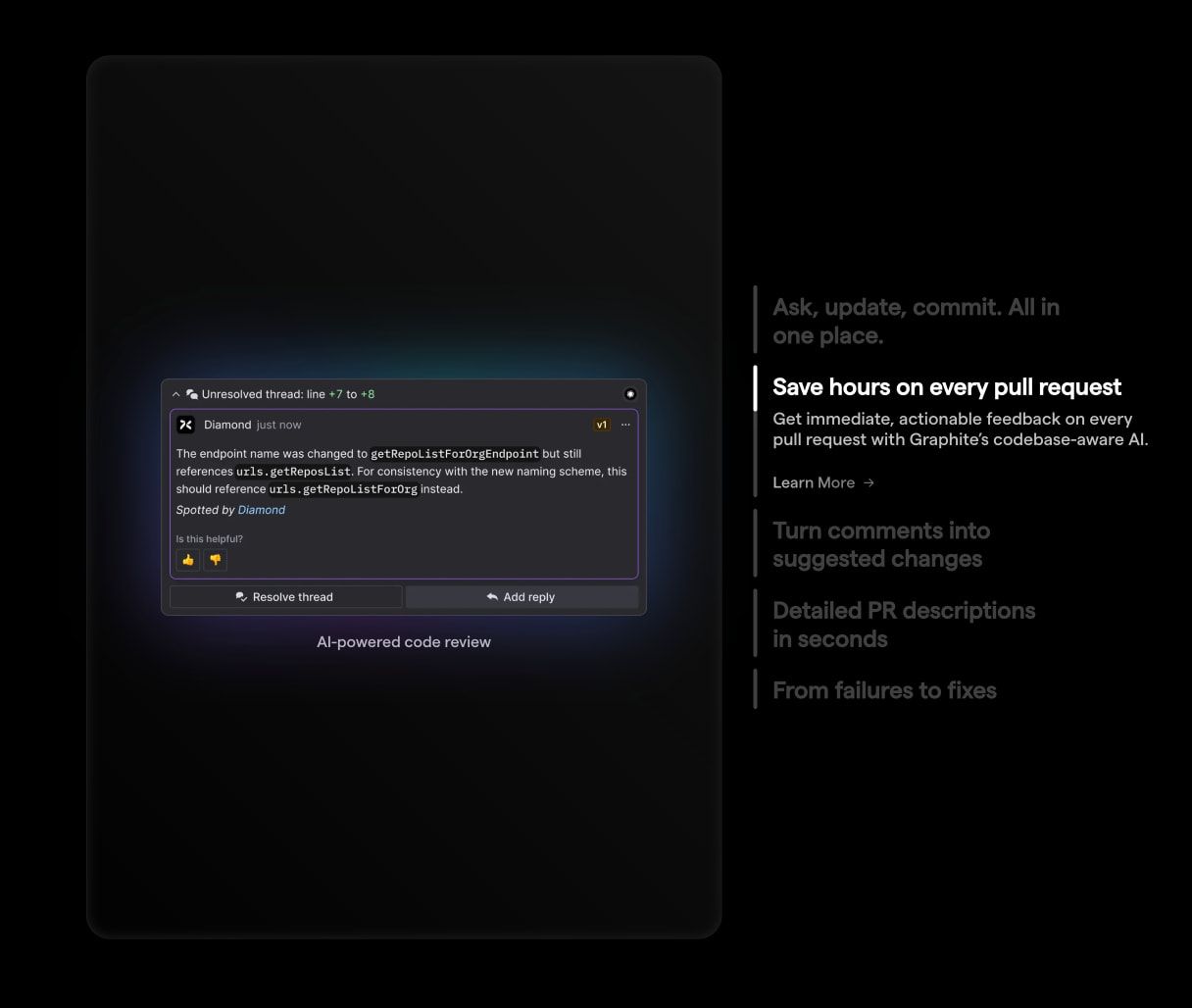 Graphite - Code review for the age of AI captured website design
