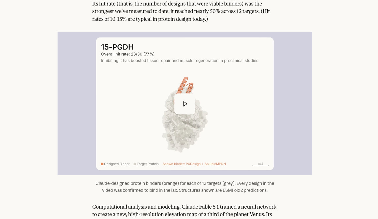 Introducing Claude Fable 5.1 and Claude Mythos 5.1 \ Anthropic captured website design