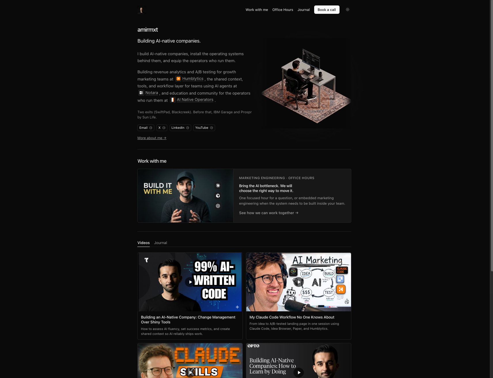 amirmxt captured website design