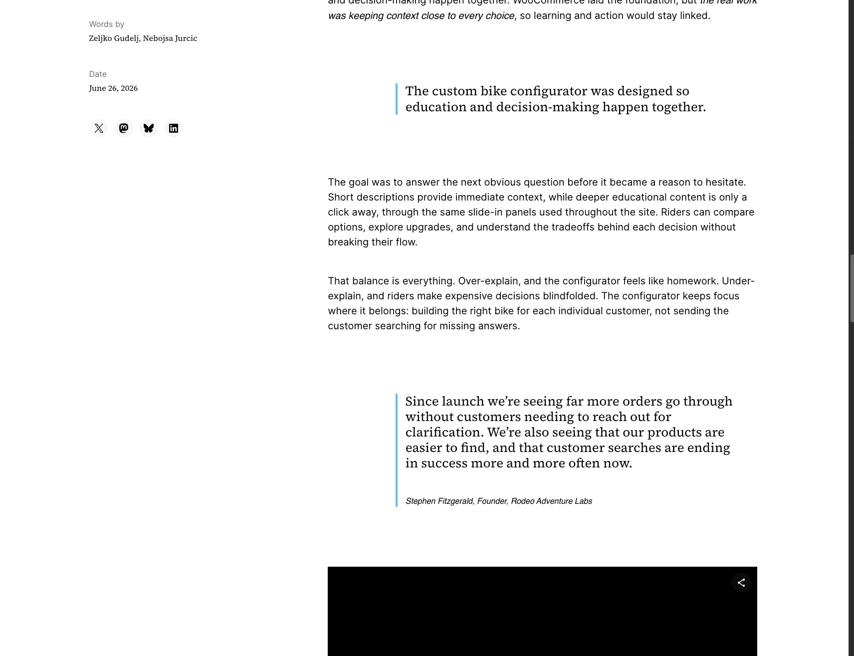Designing for Curiosity at Rodeo Adventure Labs – Automattic Design captured website design