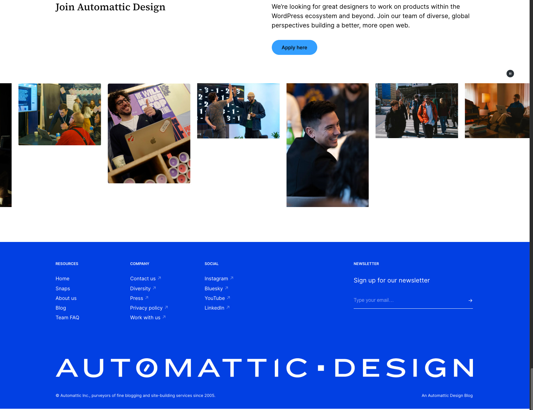 Designing for Curiosity at Rodeo Adventure Labs – Automattic Design captured website design