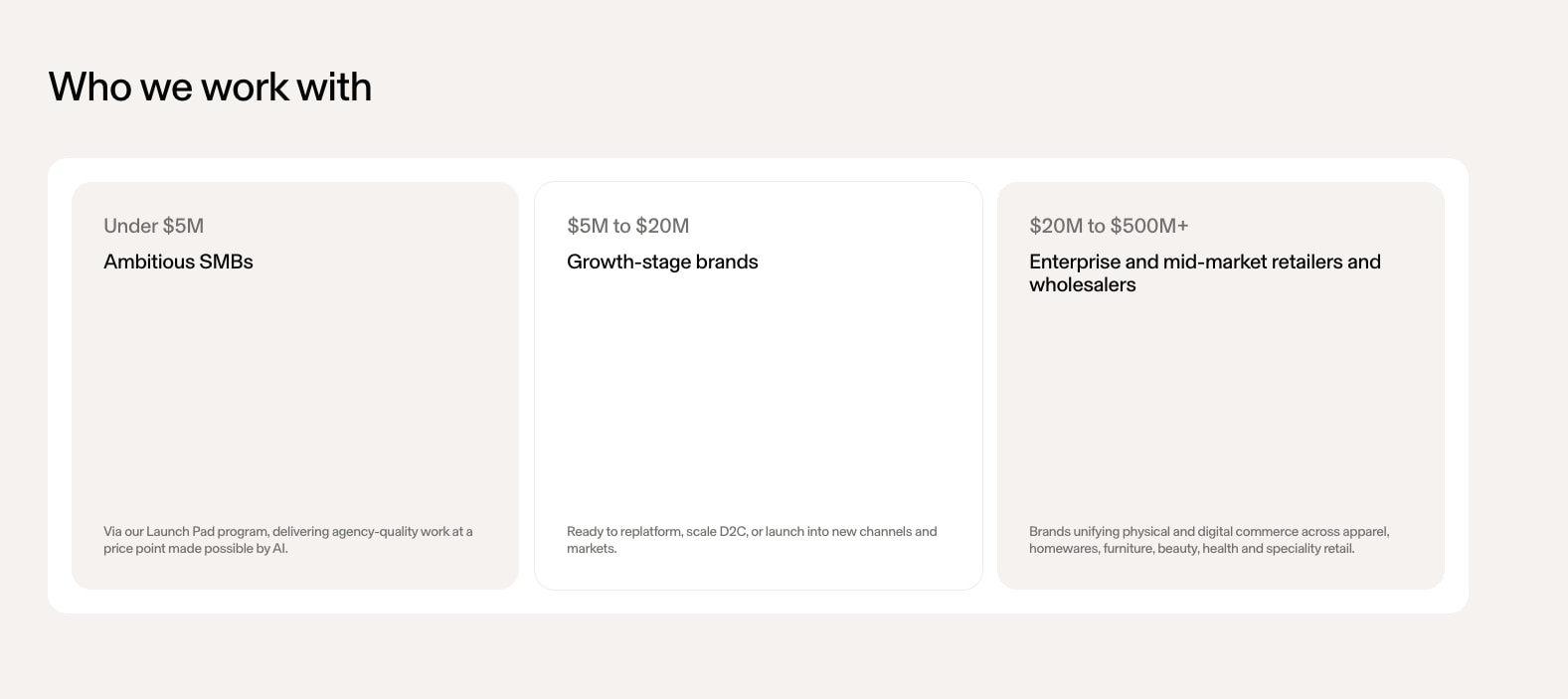 About — DotCollective captured website design