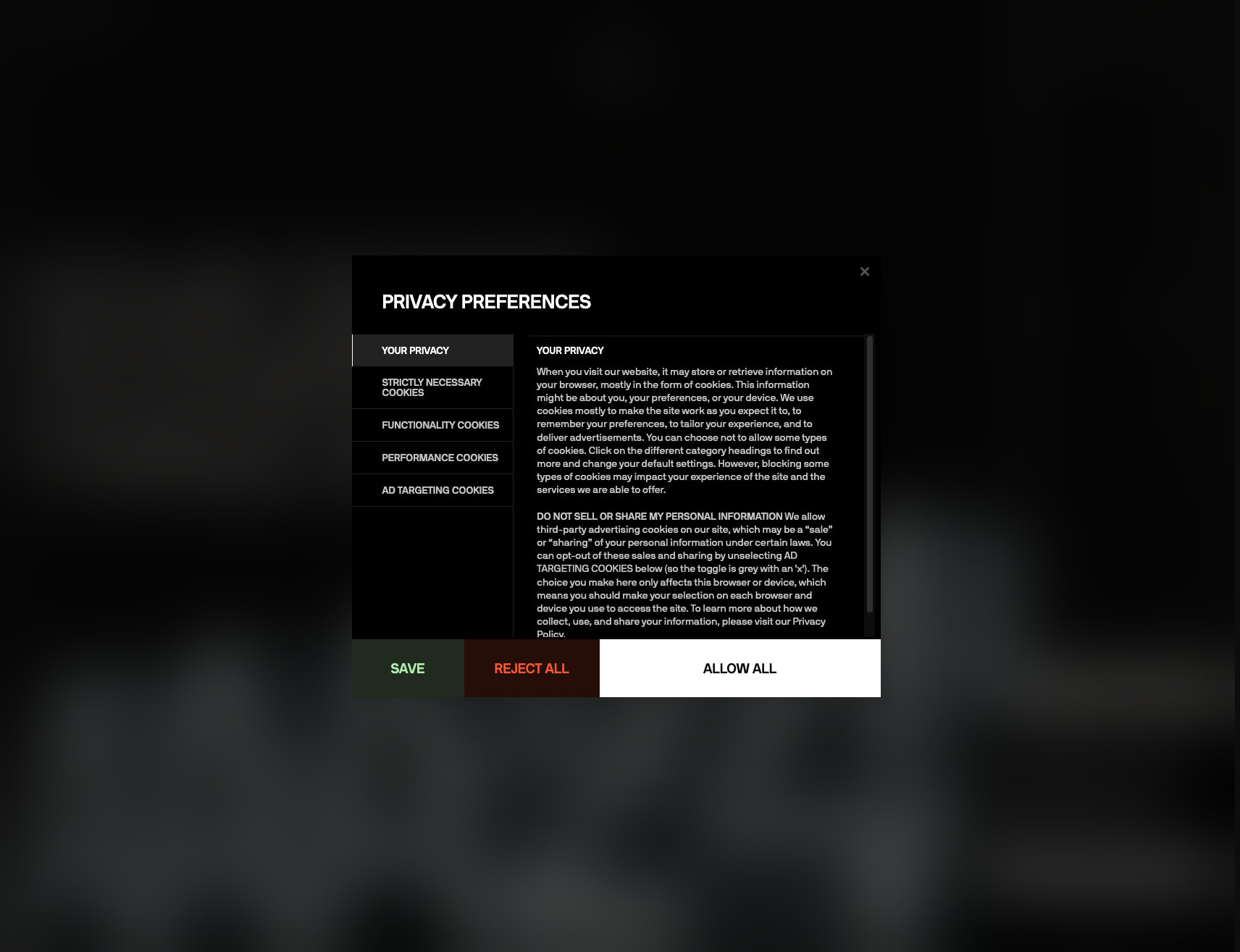 AAA24 captured website design