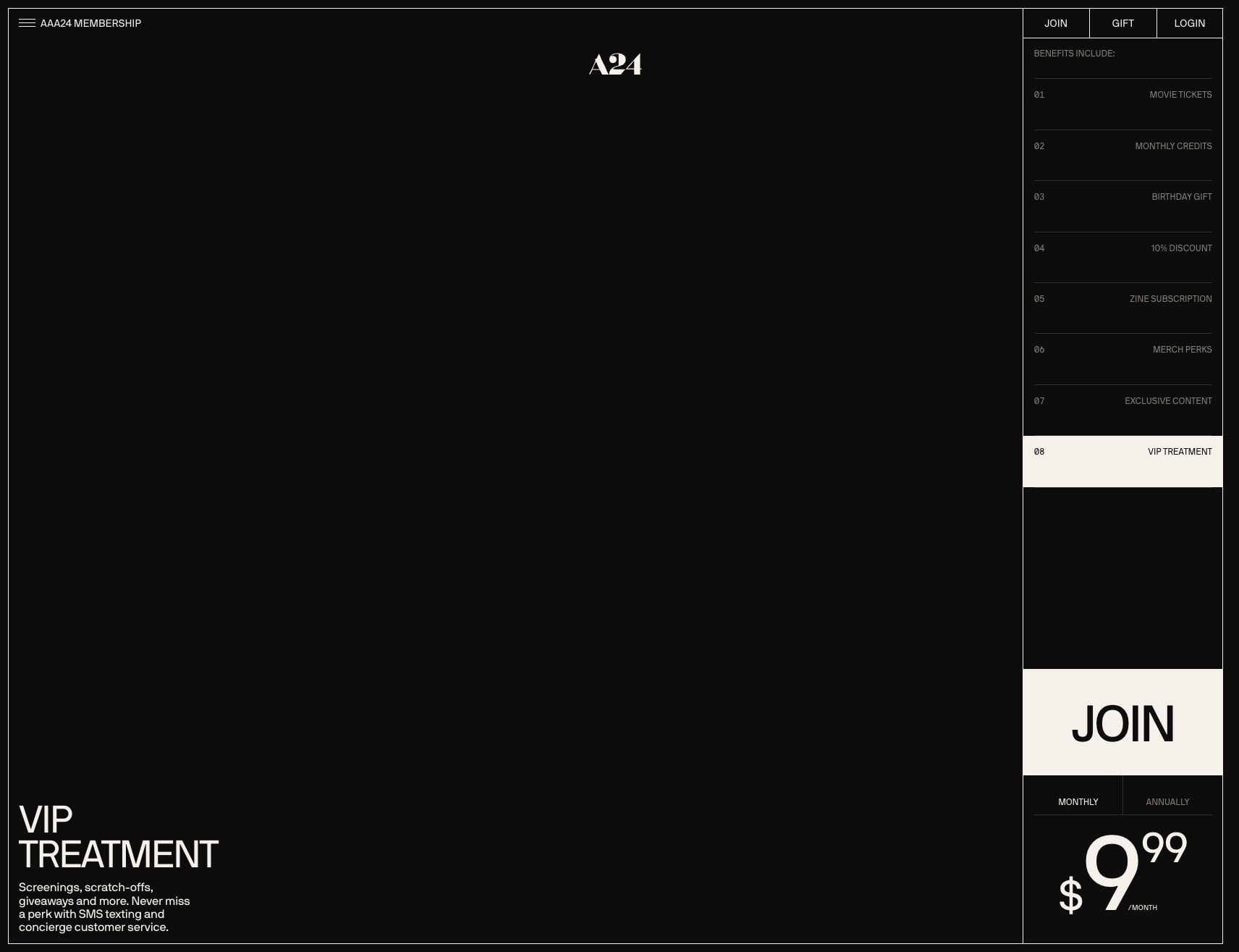 AAA24 captured website design