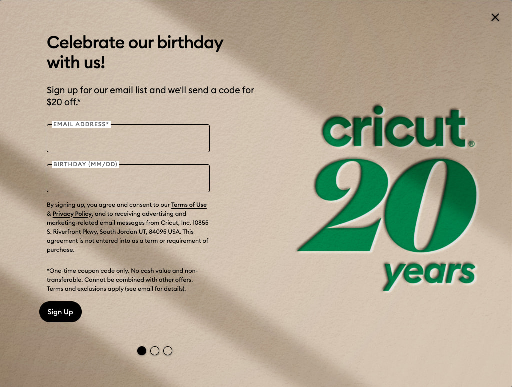 Shop Cricut® Maker 5 Bundles & Machines | Cricut® captured website design