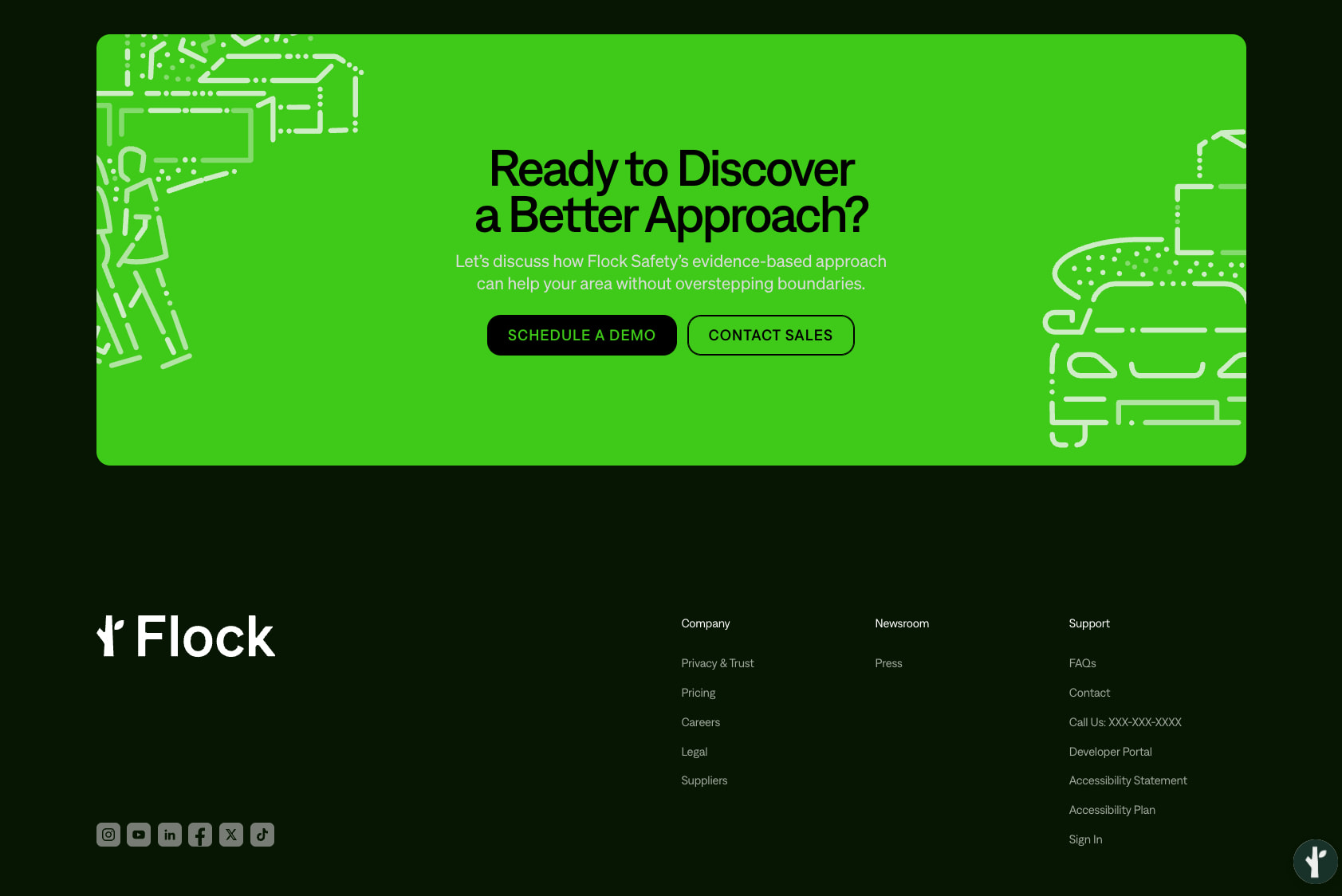 Two Families, One Frightening Night, and How Flock Helped Bring Answers captured website design