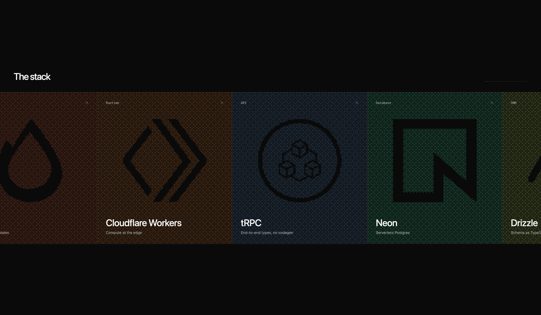 Rubik captured website design