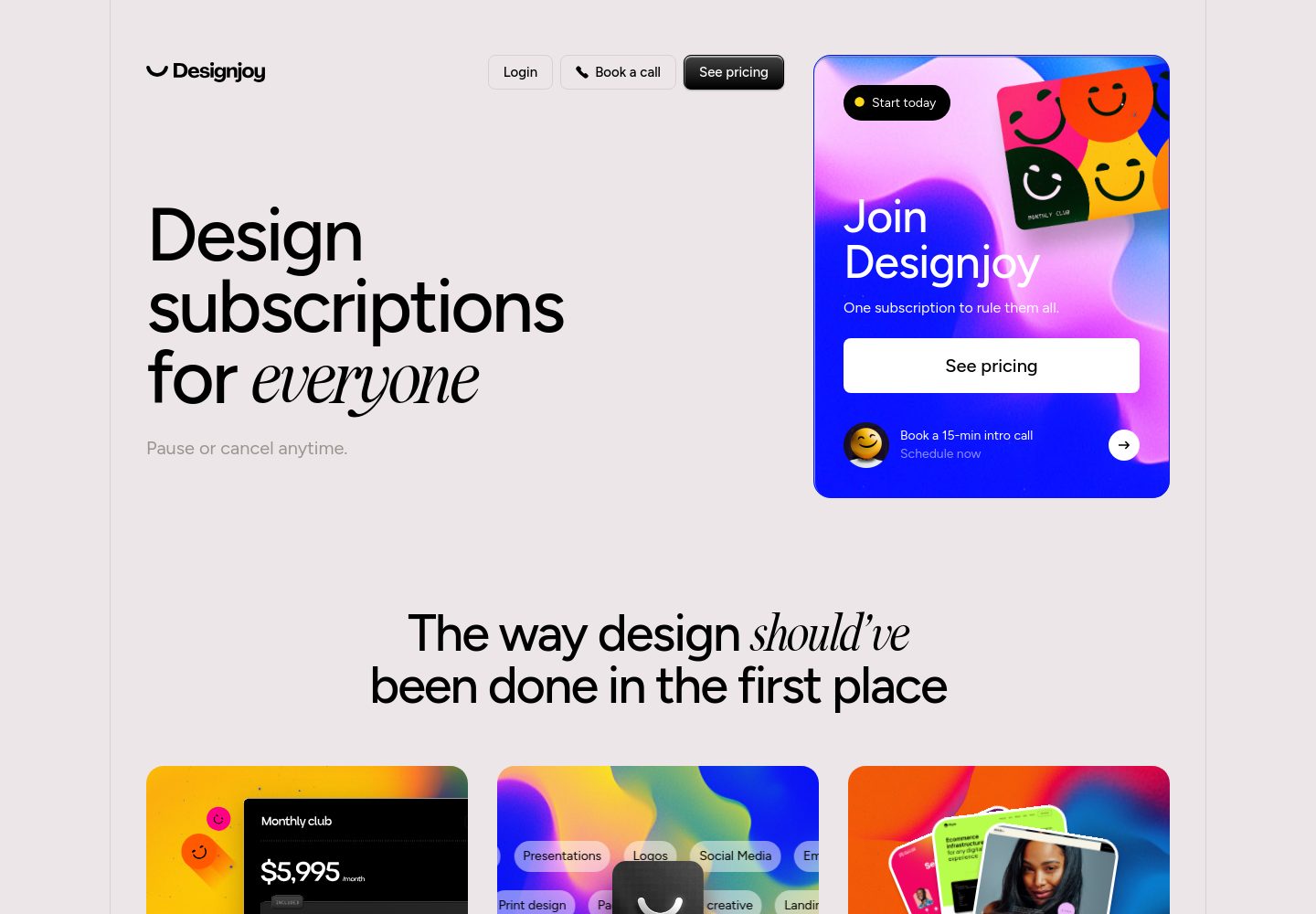 www.designjoy.co captured website design