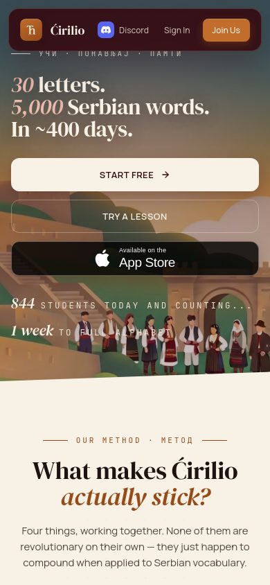 www.cirilio.com captured website design