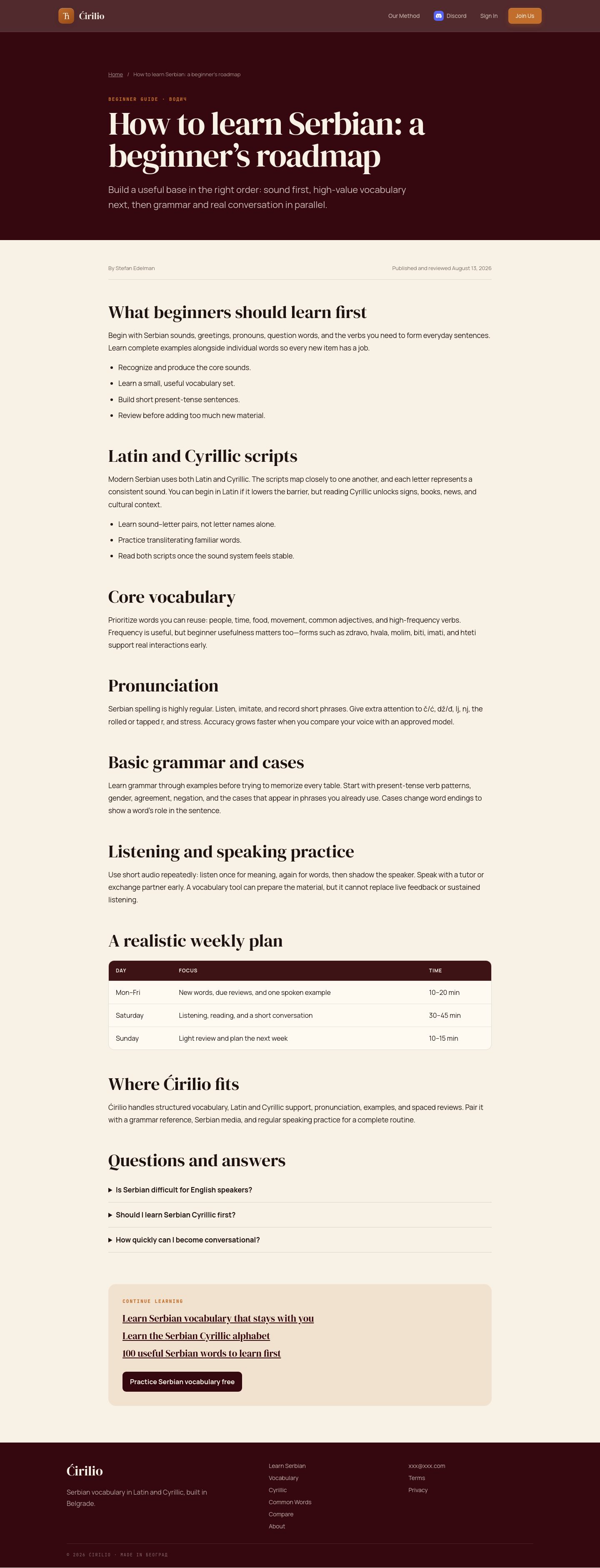 www.cirilio.com captured website design