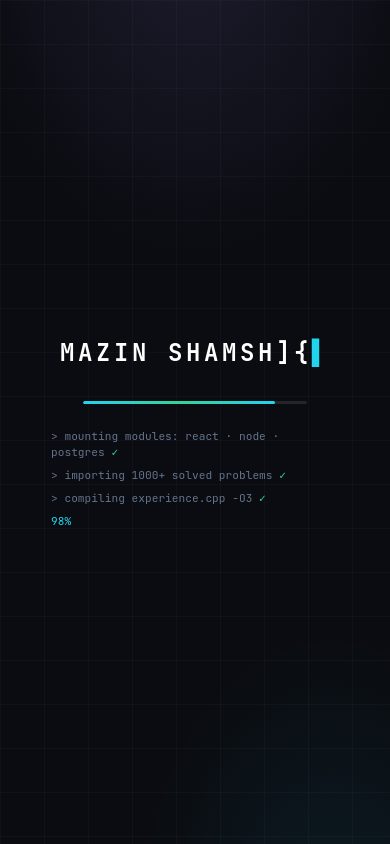 mazinsk.com captured website design
