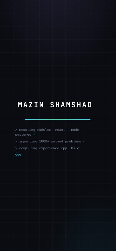 mazinsk.com captured website design