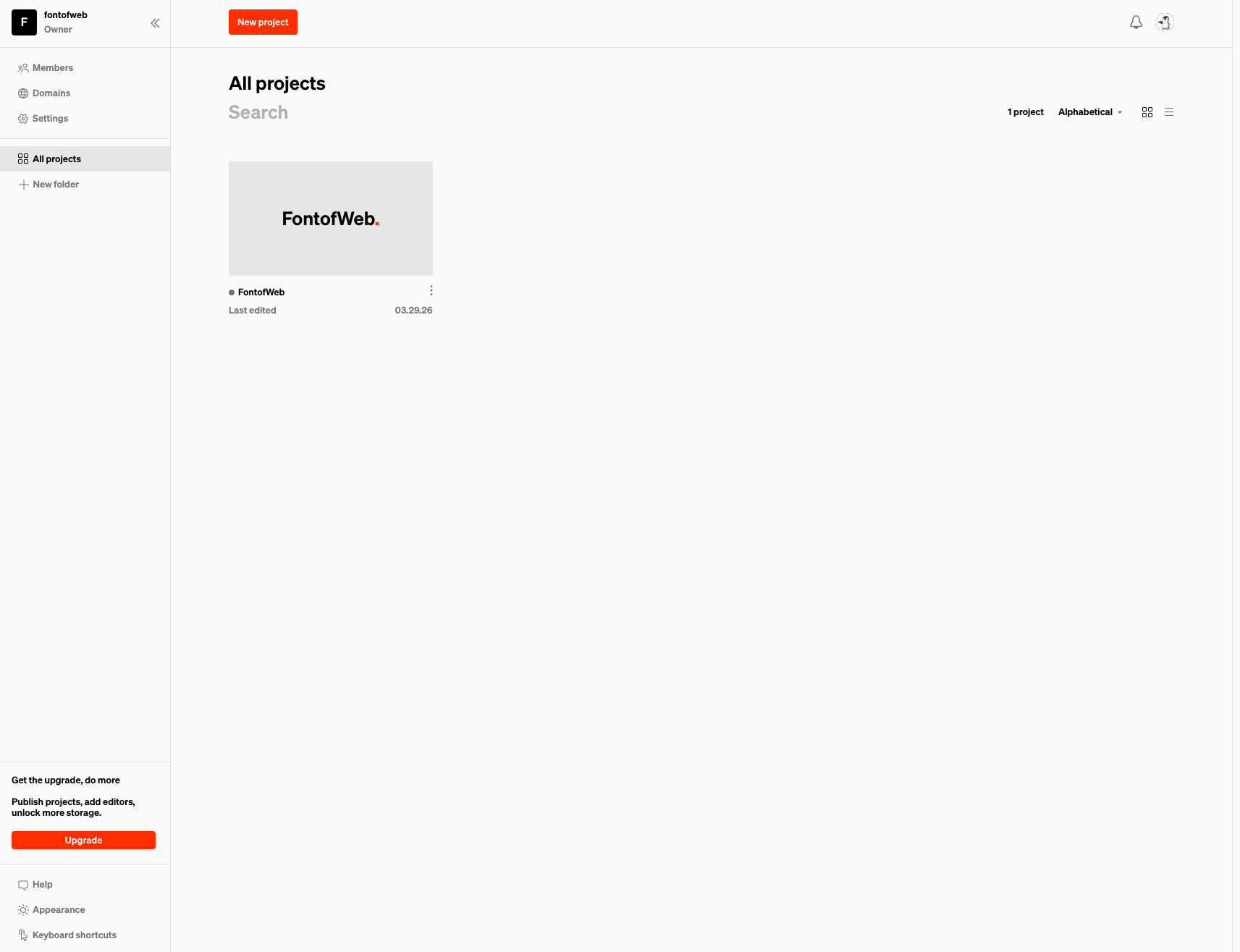 Standards - Projects captured website design