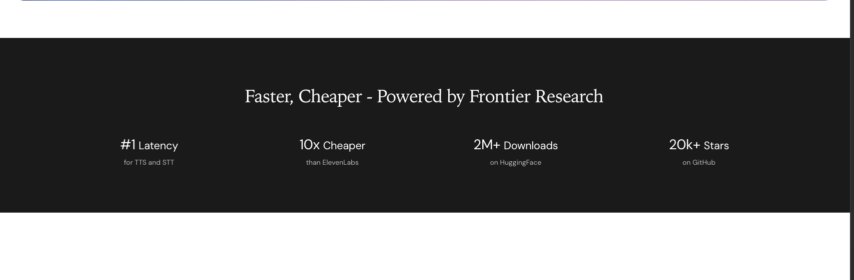 Nari Labs — Multimodal Inference at the Speed of Light captured website design