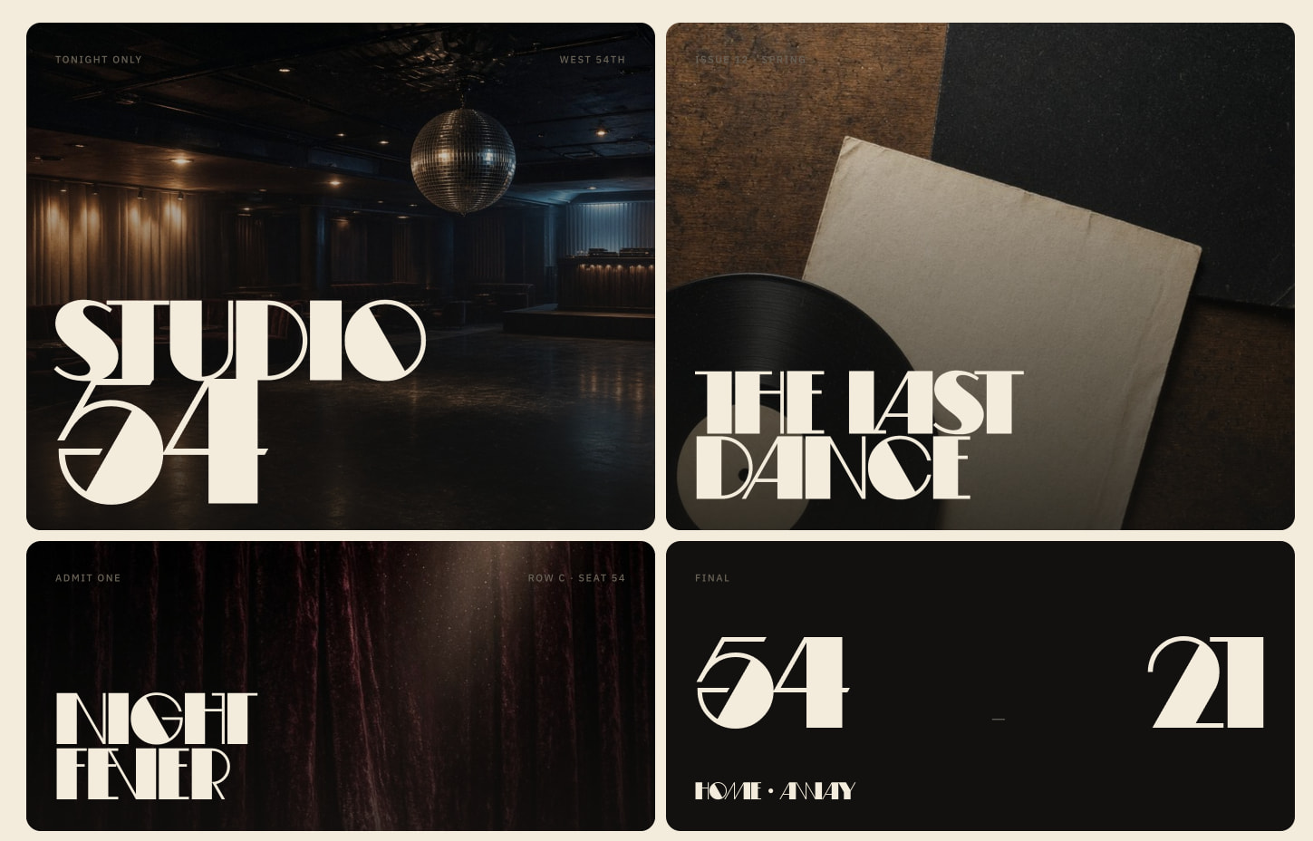 Fifty Four DF captured website design