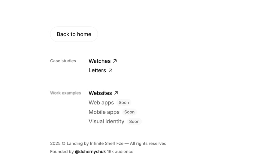 Landing – World-class product and no-code web design captured website design