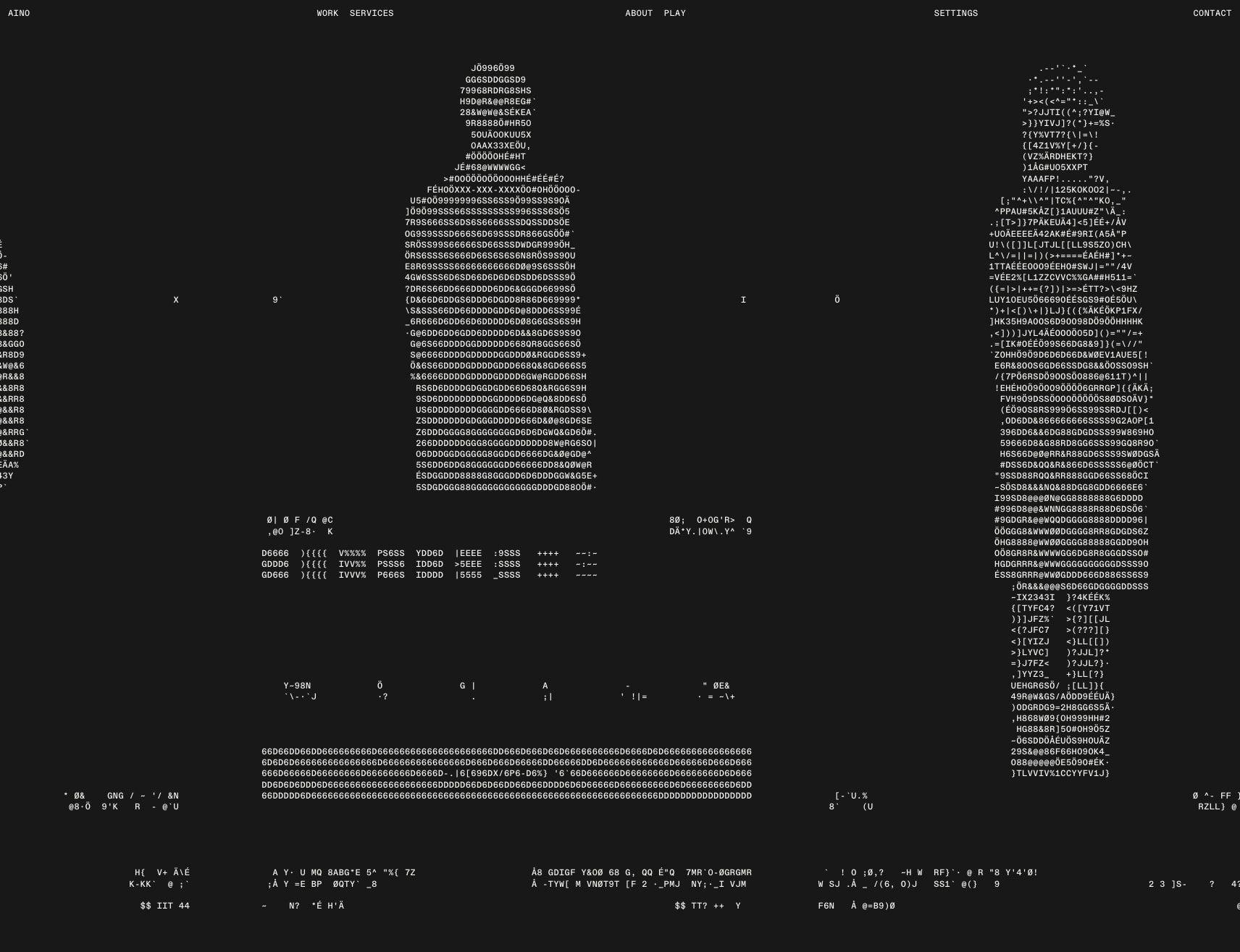 Aino — Design & Technology Agency captured website design