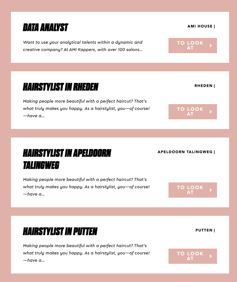 AMI Kappers - Will you join our team? - JoinAMI captured website design