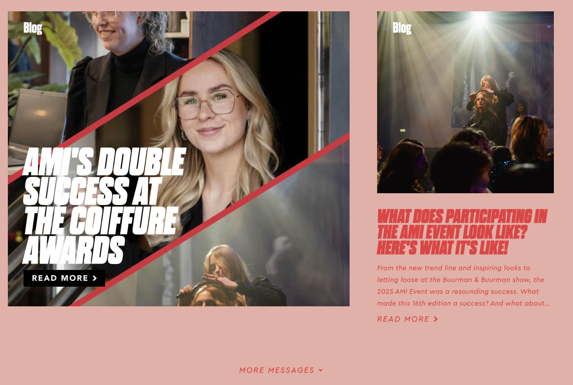 News - JoinAMI captured website design