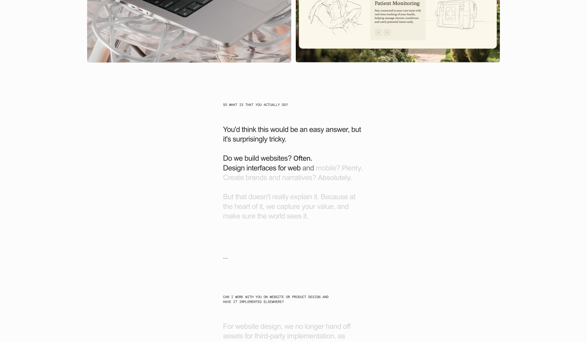Altalogy | Design and Engineering Studio for Startups captured website design