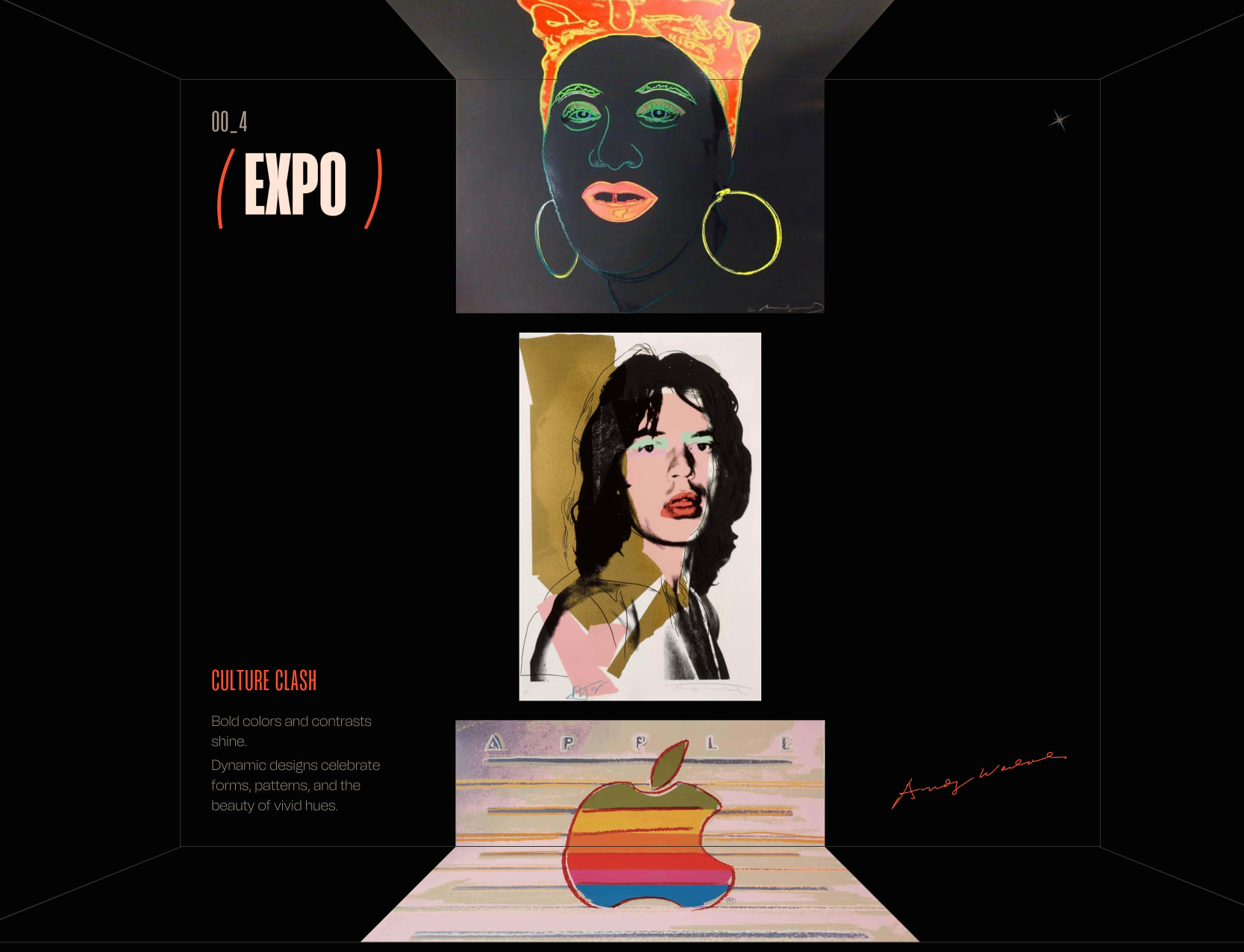 WarholArts © captured website design